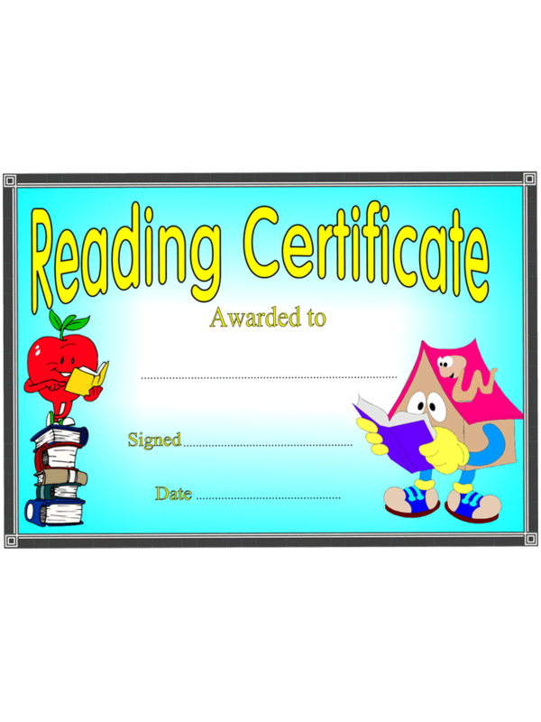 Reading Certificate