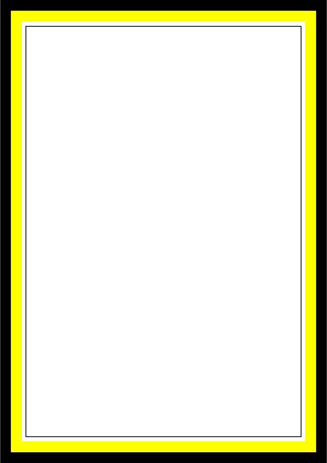 A4 Yellow