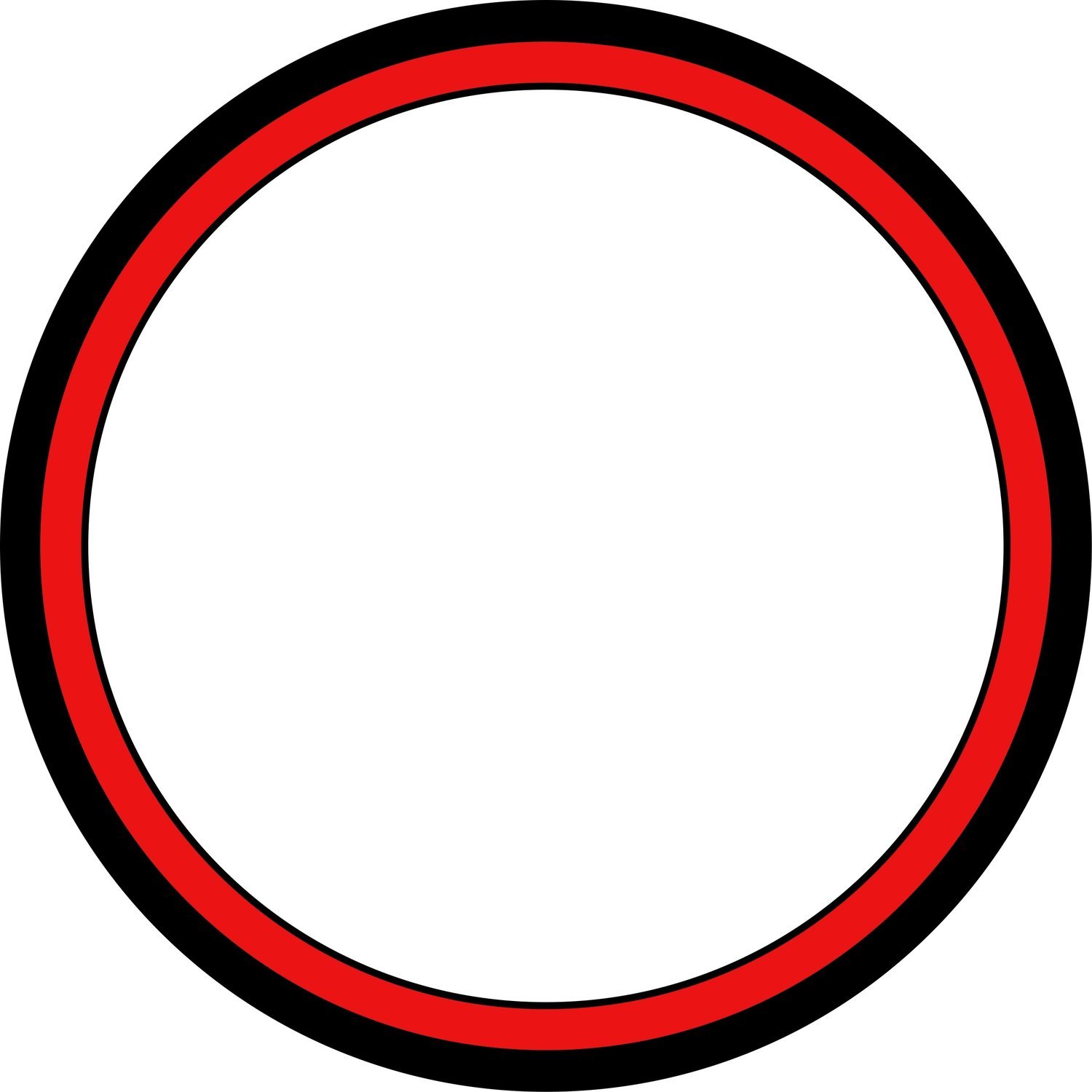 Circular Red
