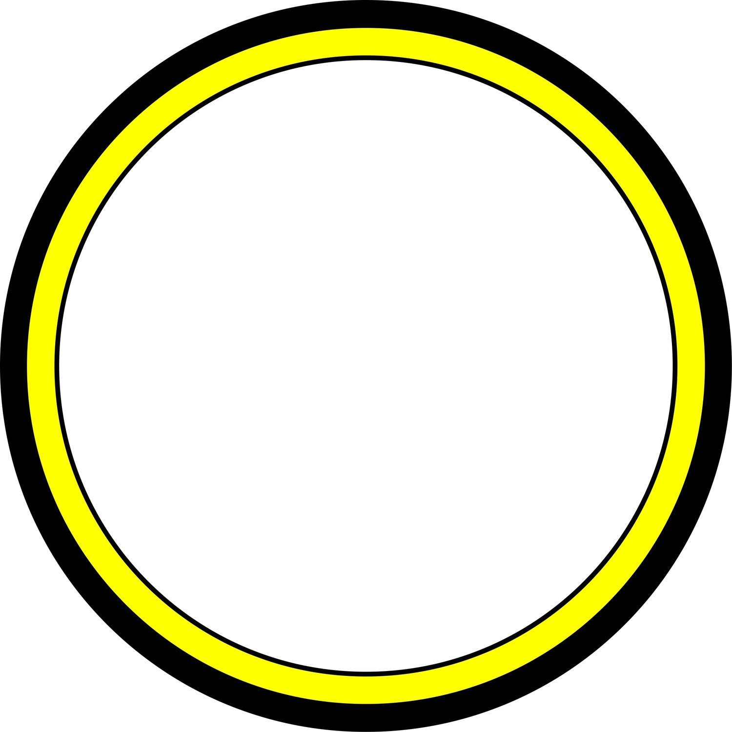 Circular Yellow