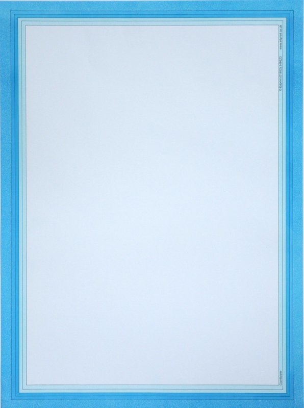A3 Pastel Cornflower