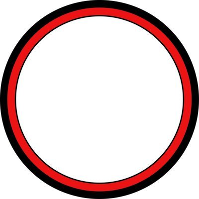 Circular Red