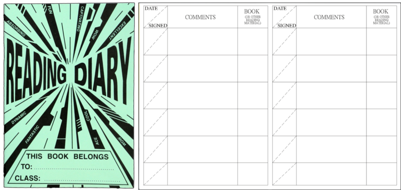 Reading Diary Green