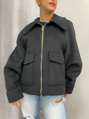 Bomber Susy Mix nero