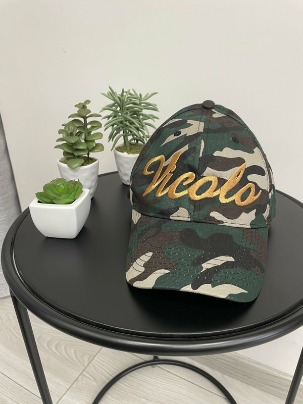 Cappello Vicolo verde mimetico