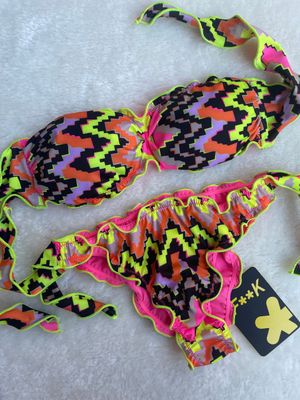 Bikini Ethos fascia con slip nodi regolabile variante fantasia