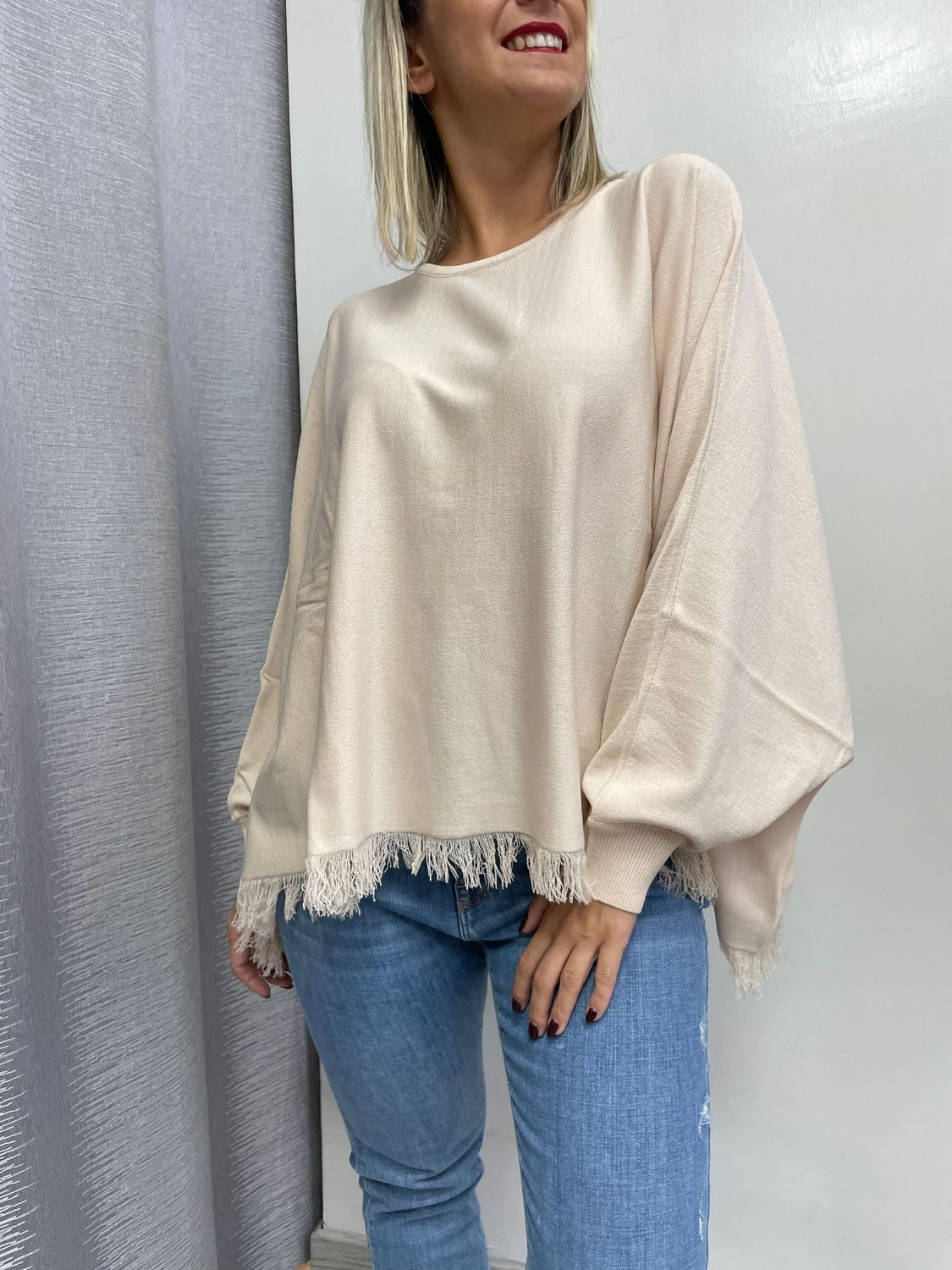 Maglia Kimono Kontatto beige