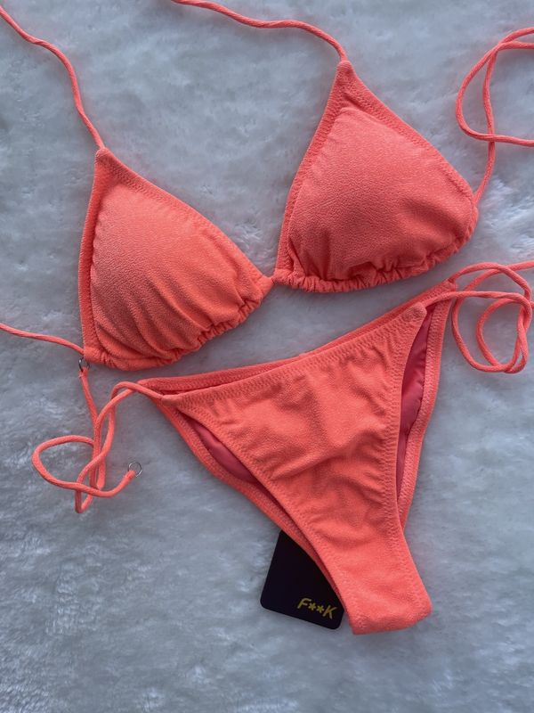 Bikini Visionary Dose modello triangolo arancione Bikini Visionary Dose modello triangolo arancione