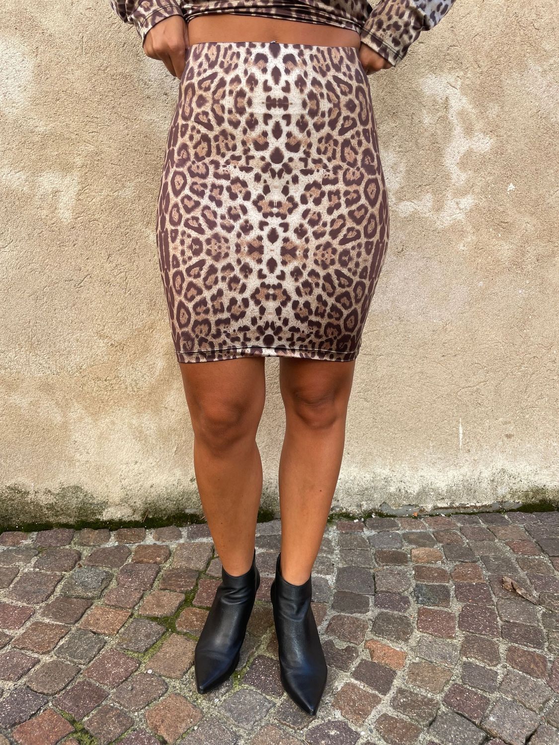 Minigonna Fk fantasia leopardata