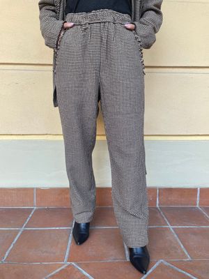 Pantalone 8pm  pied de poule