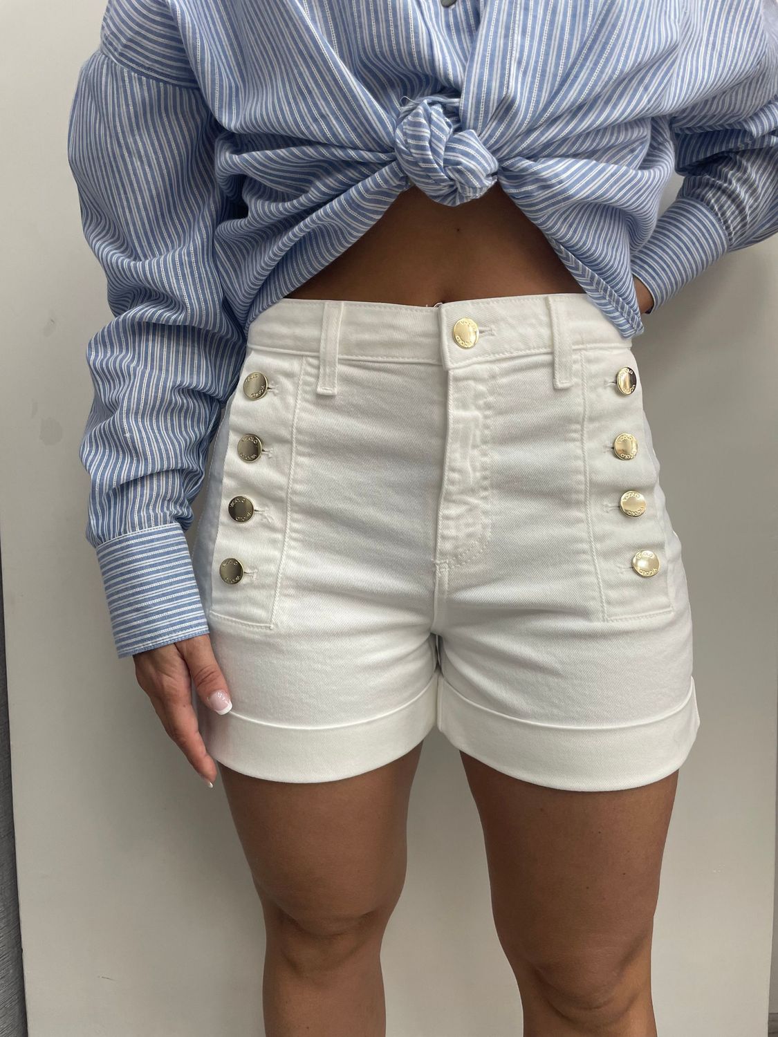 Short Vicolo panna