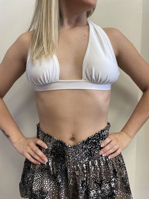 Top Marylin bianco
