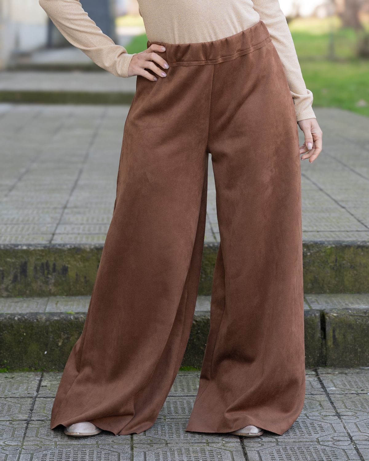 Pantalone Haveone tabacco