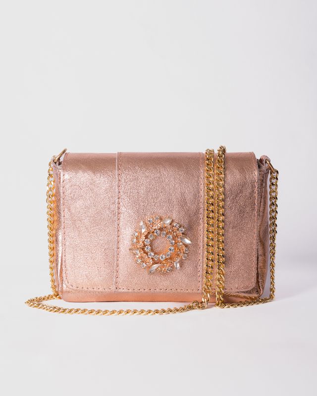 Borsa Kontatto rosa nude