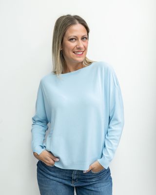Maglia Vicolo scatoletta cielo
