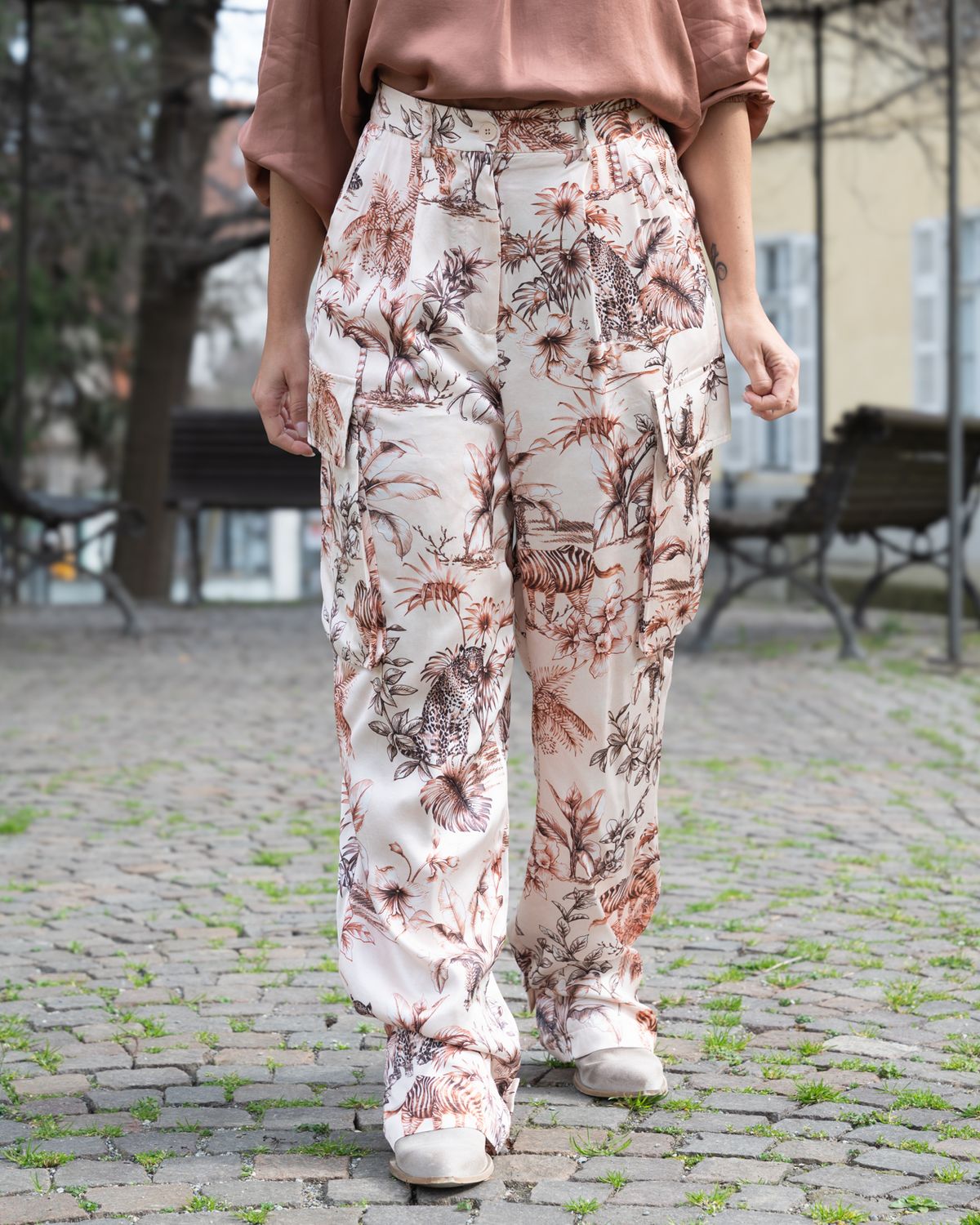 Pantalone Vicolo fantasia