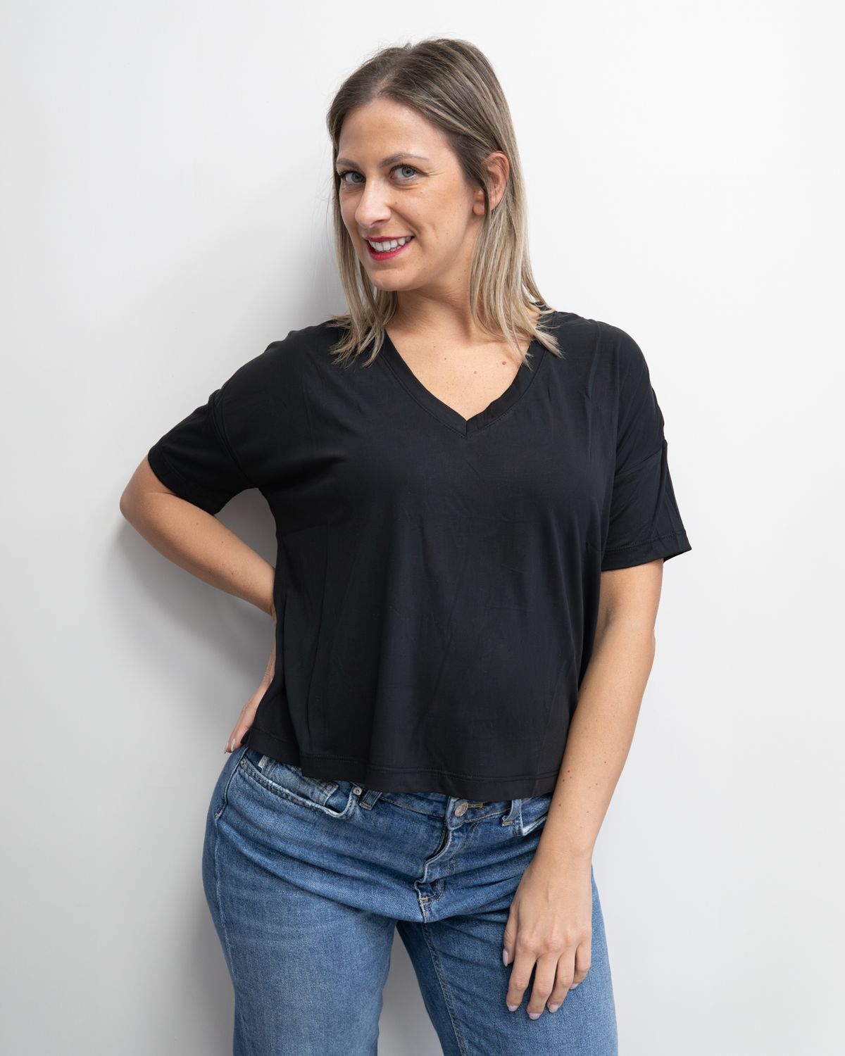 T-Shirt Francesca Art Love nero