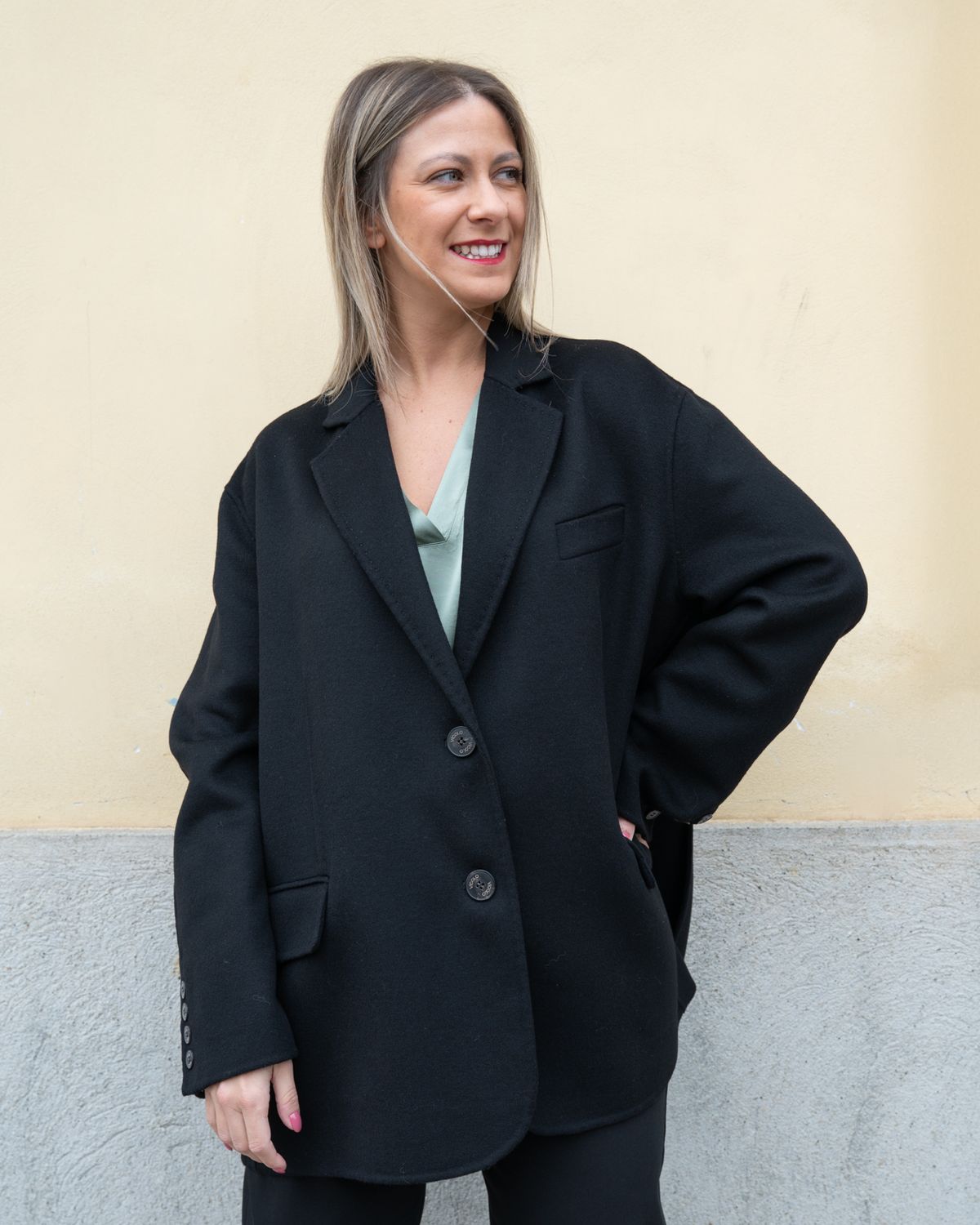 Blazer Vicolo over nero