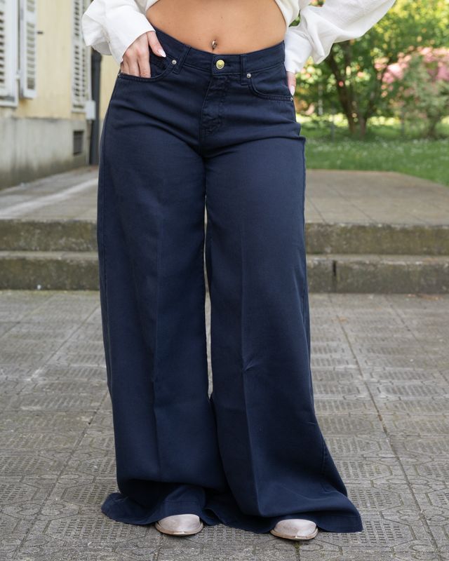 Pantalone Vicolo modello Madison blu