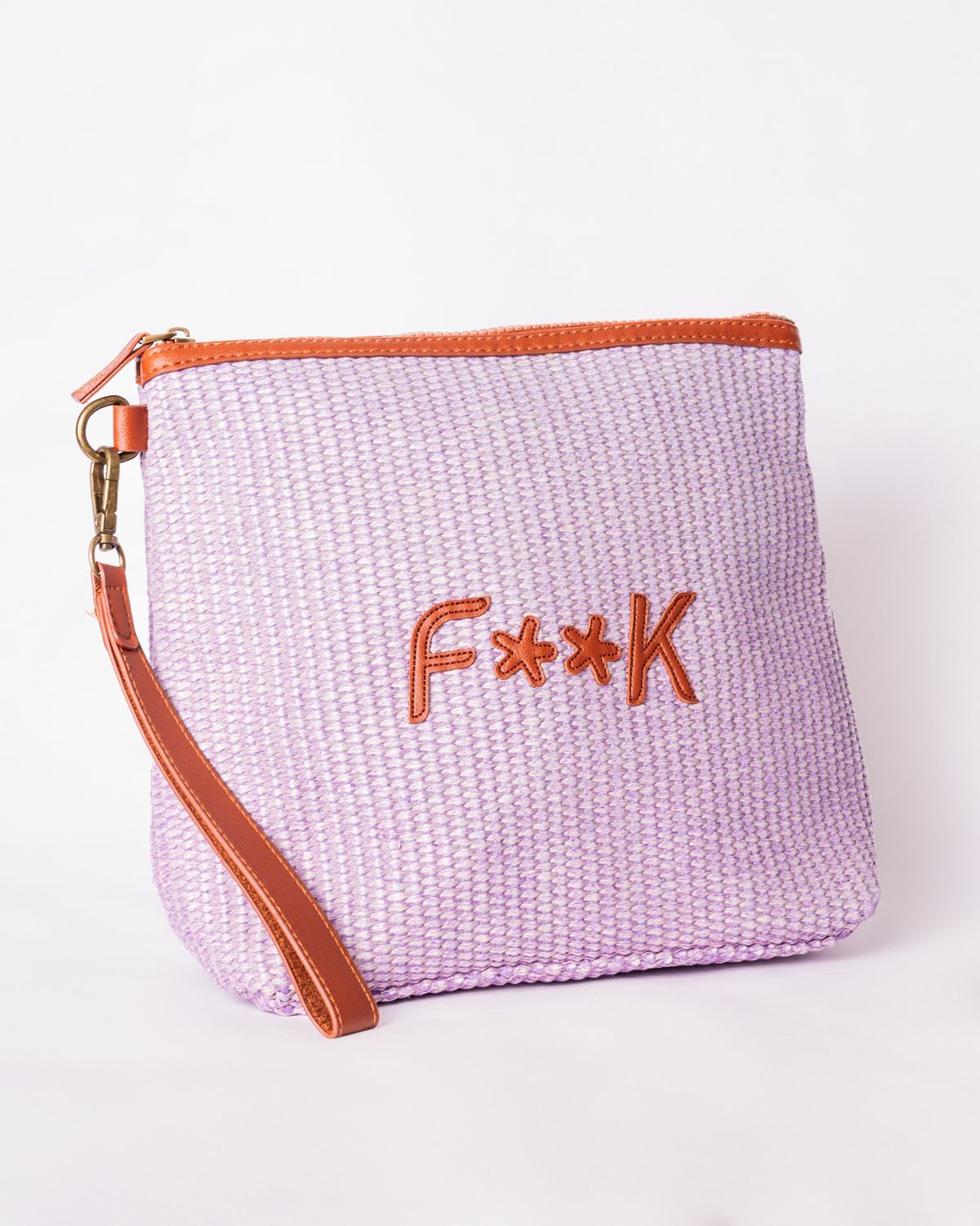 Maxi Pochette Fk lilla e moro