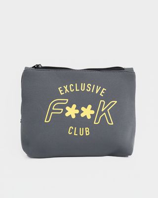 Pochette in neoprene Fk grigio