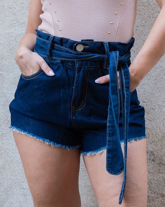 Short modello caramella Fk blu denim Short modello caramella Fk blu denim