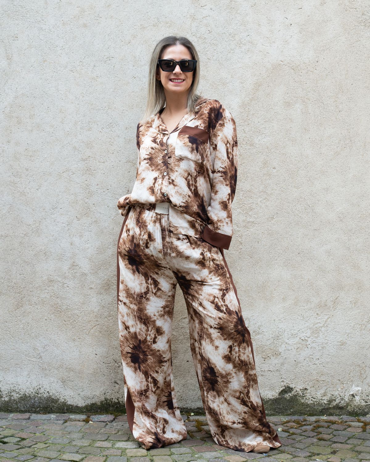Coordinato Haveone fantasia moro