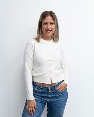 Cardigan Philia Loft panna