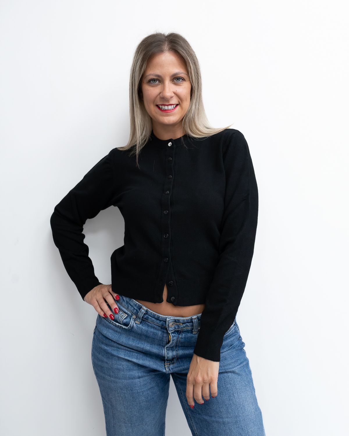Cardigan Philia Loft nero