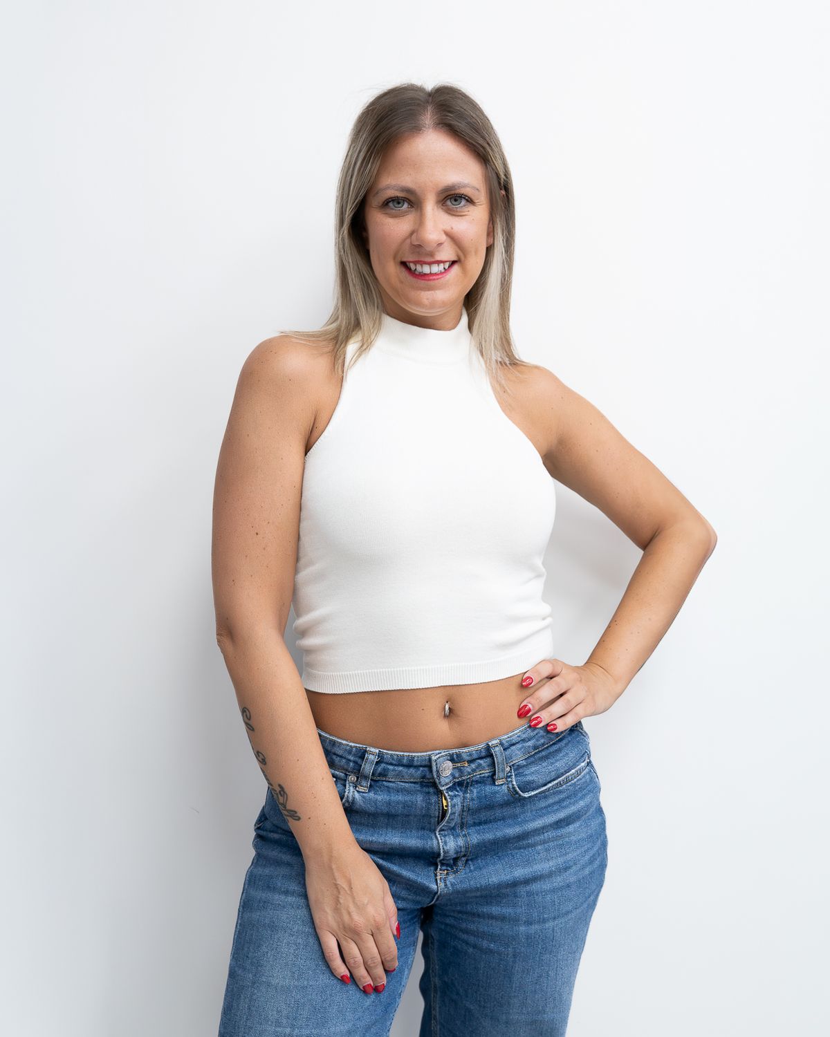 Top americano Kontatto panna