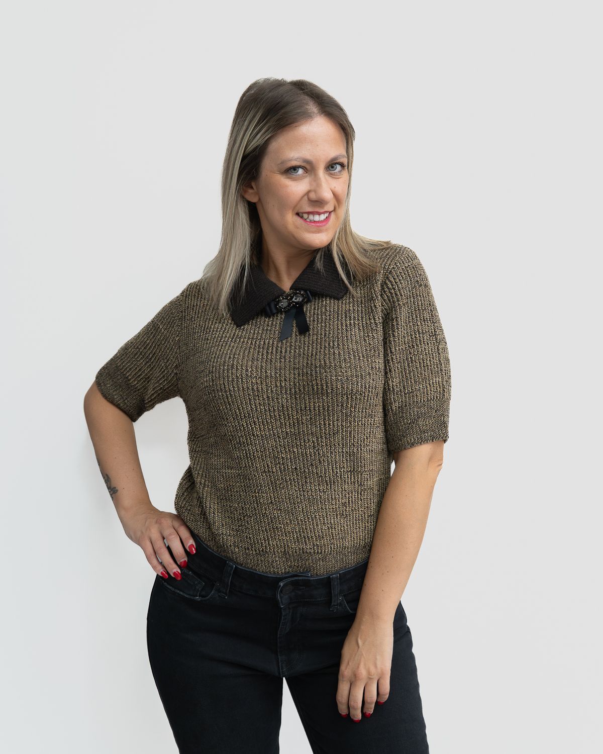 Maglia polo HaveOne cammello