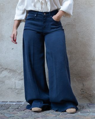 Pantalone Vicolo modello Madison blu