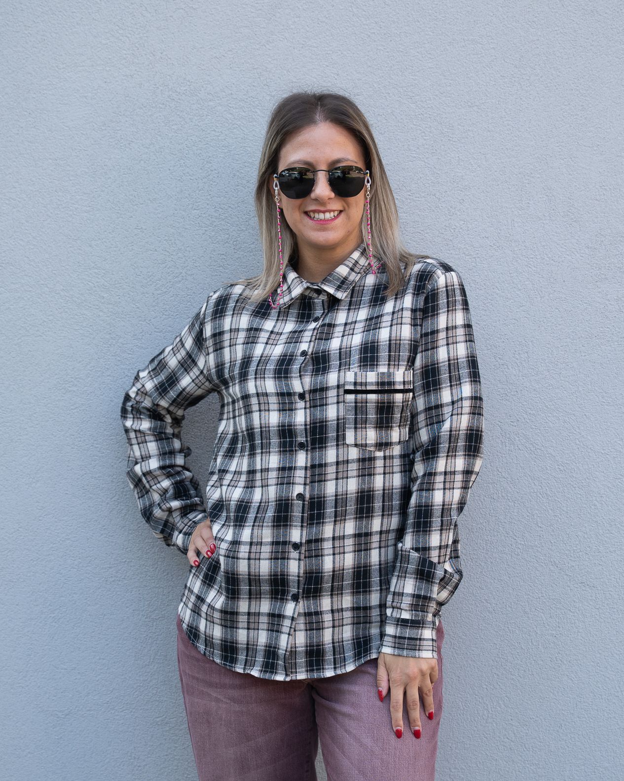 Camicia Arwa Art Love a quadri