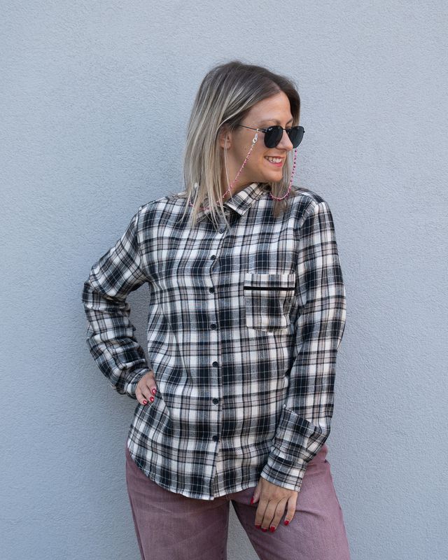 Camicia Arwa Art Love a quadri