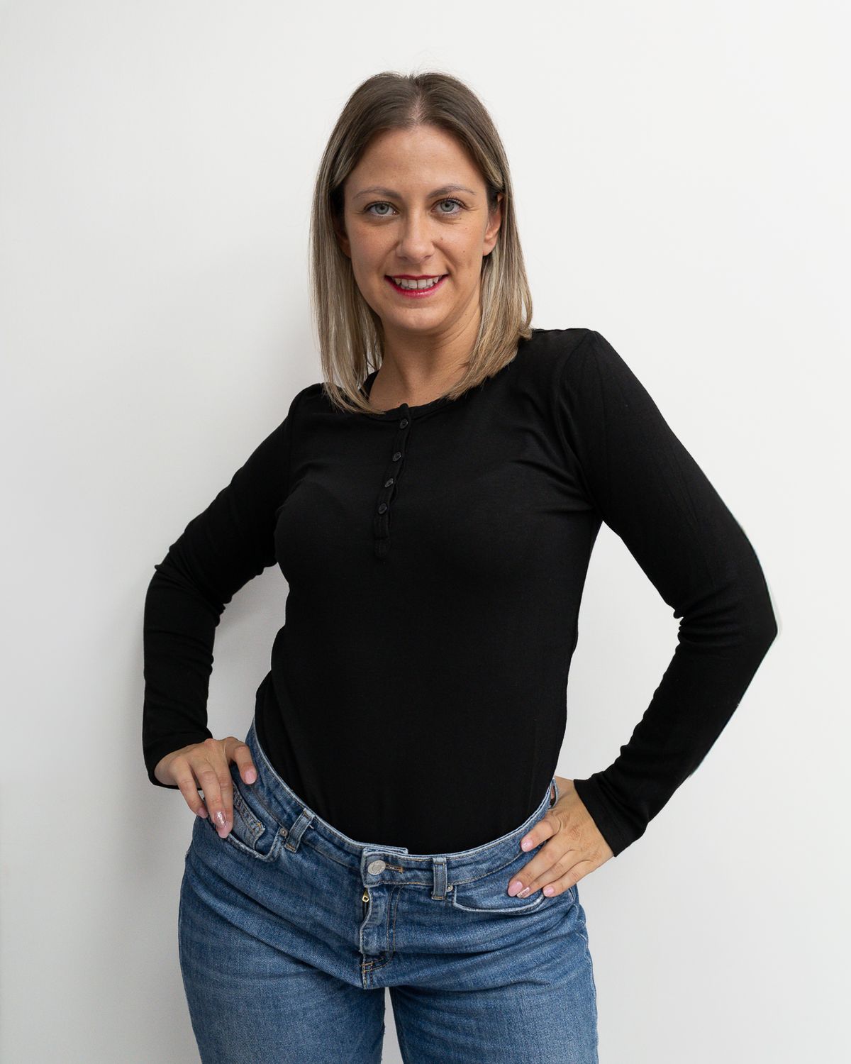 Maglia basic serafino Art Love nero