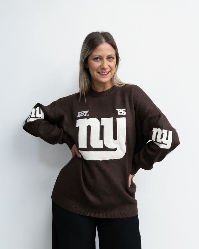 Felpa con patch HaveOne cioccolato