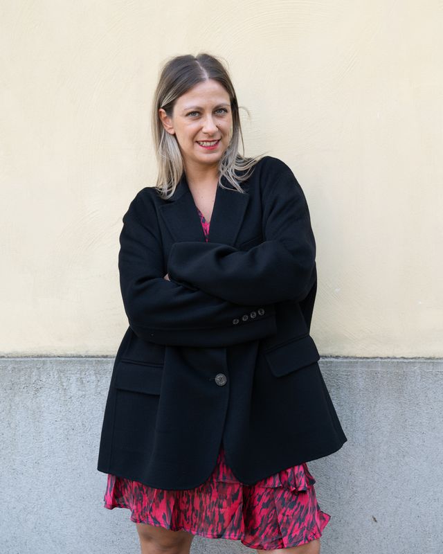 Blazer Vicolo over nero