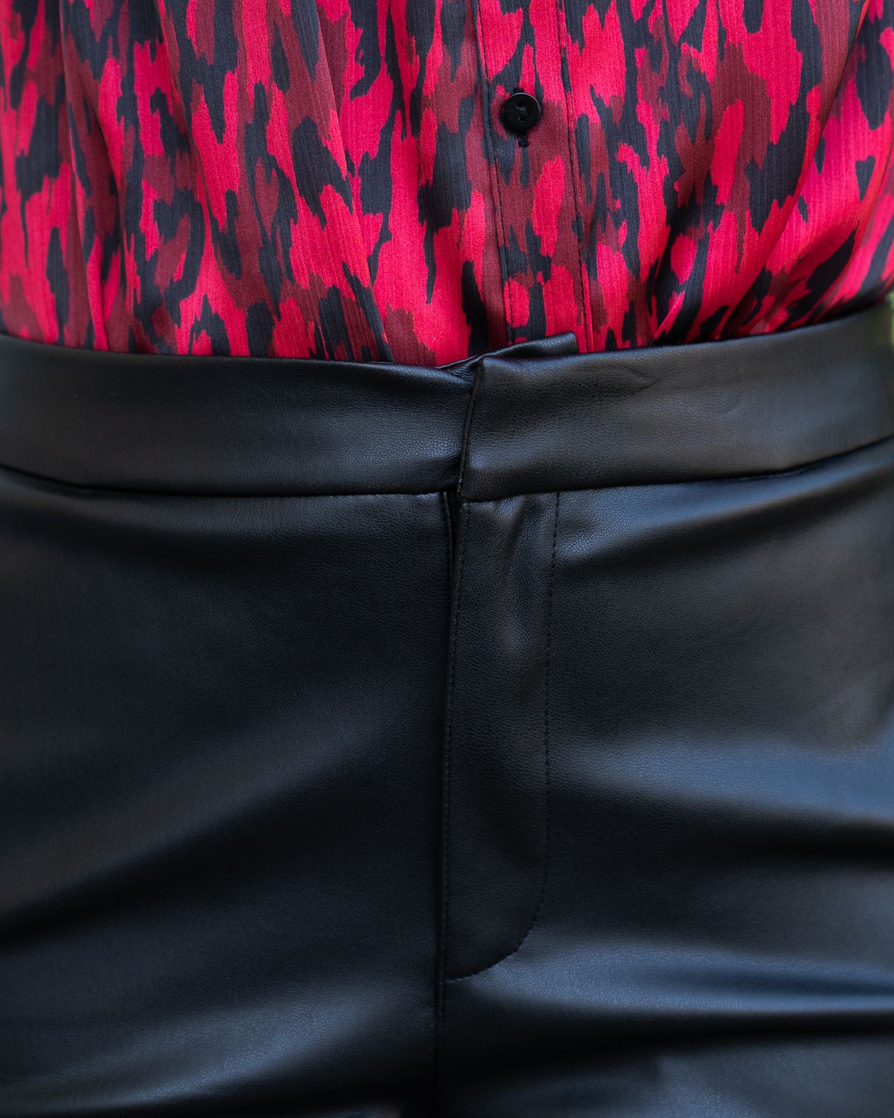 Pantalone Art Love in eco nero