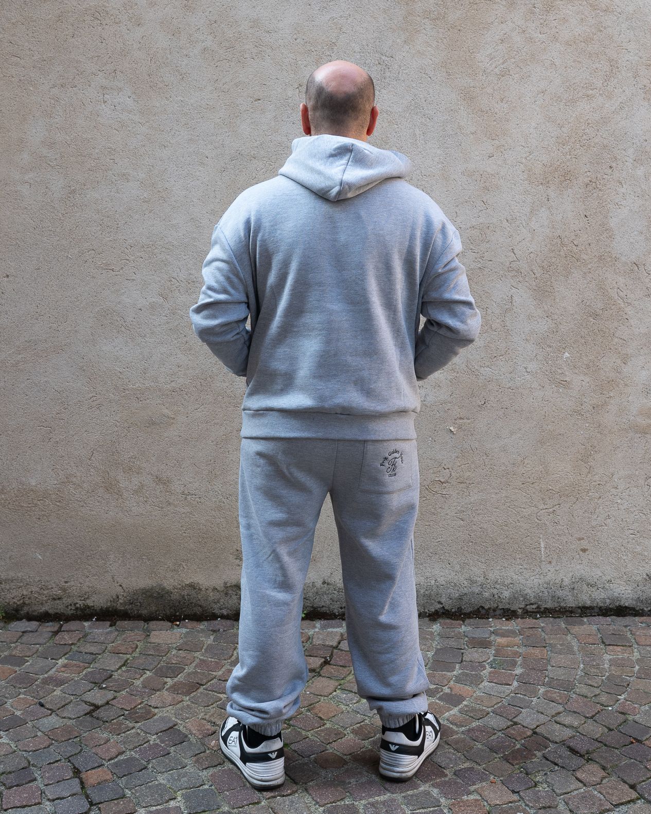 Tuta F**k unisex grigio