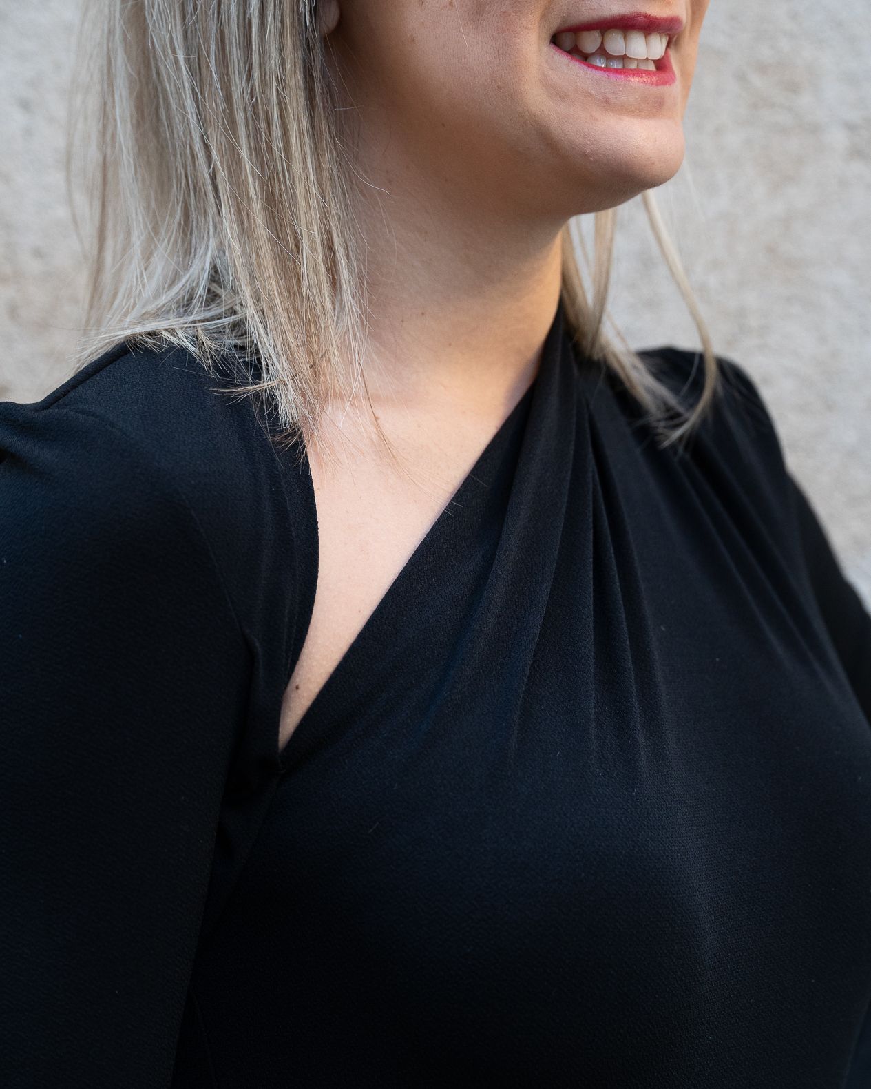 Body con cut out laterale Vicolo nero