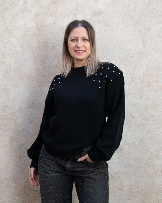 Maglia HaveOne con pietre nero