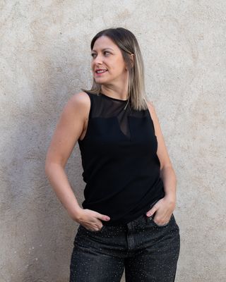 Blusa in tulle Vicolo nero Blusa in tulle Vicolo nero