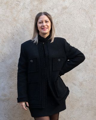 Giacca 8pm Chanel nero