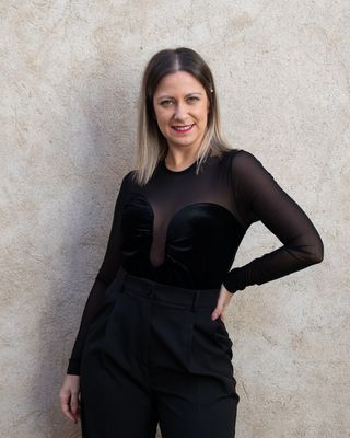 Body Vicolo in velluto e tulle