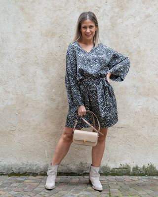 Abito 8PM stampa animalier