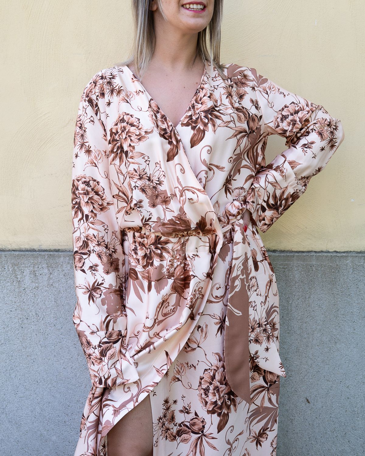 Abito Vicolo fantasia rosa