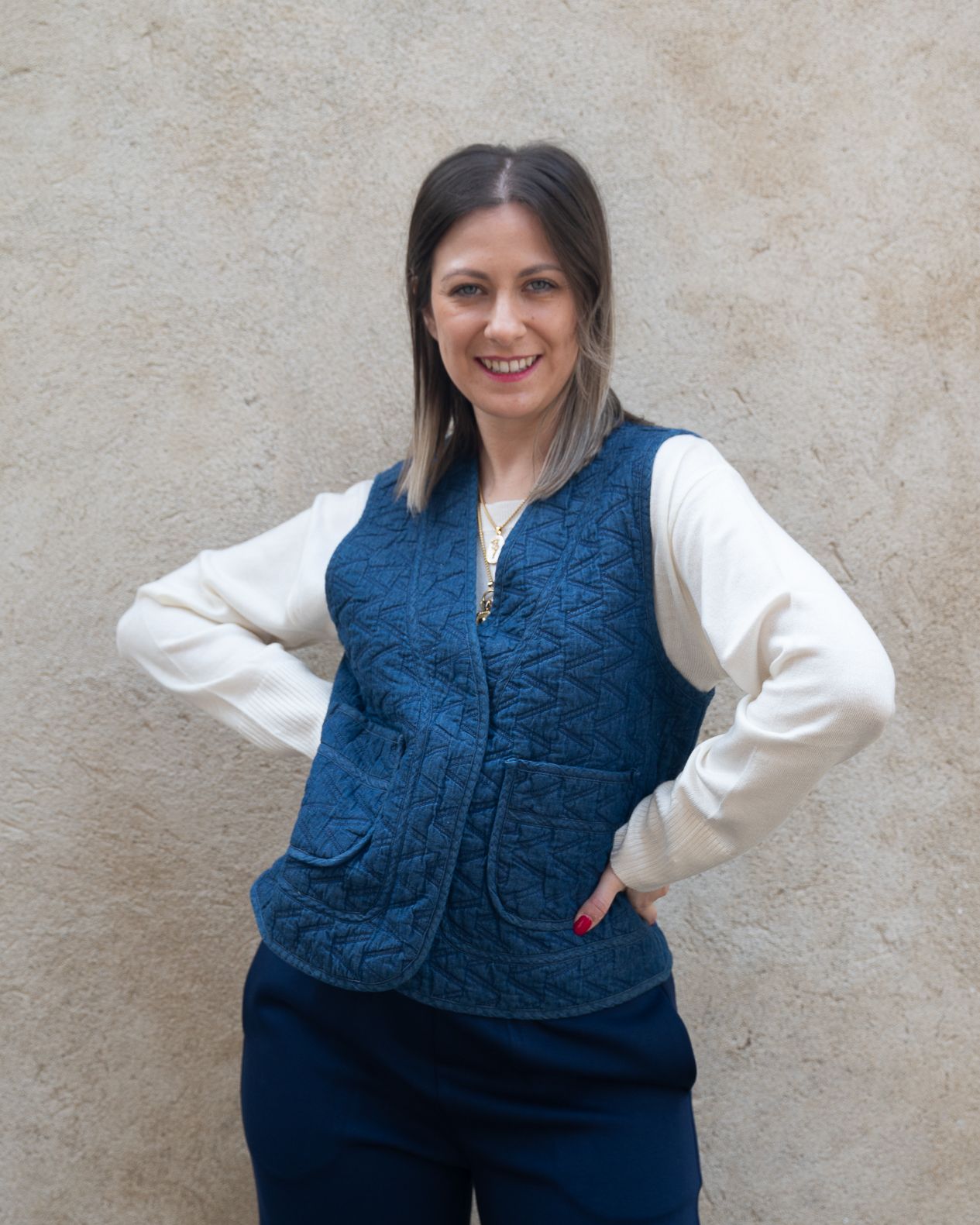 Gilet La Petite Étoile blu