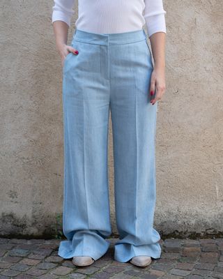 Pantalone Maryley in tela denim