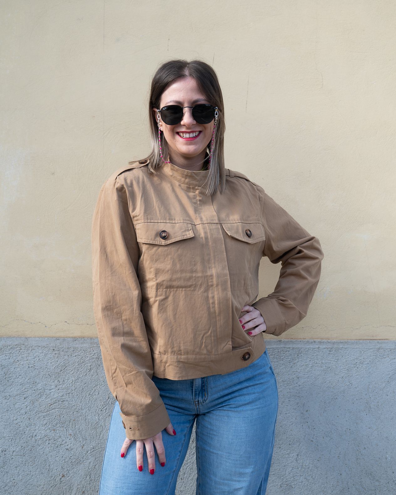 Giacchino La Petite Étoile cammello