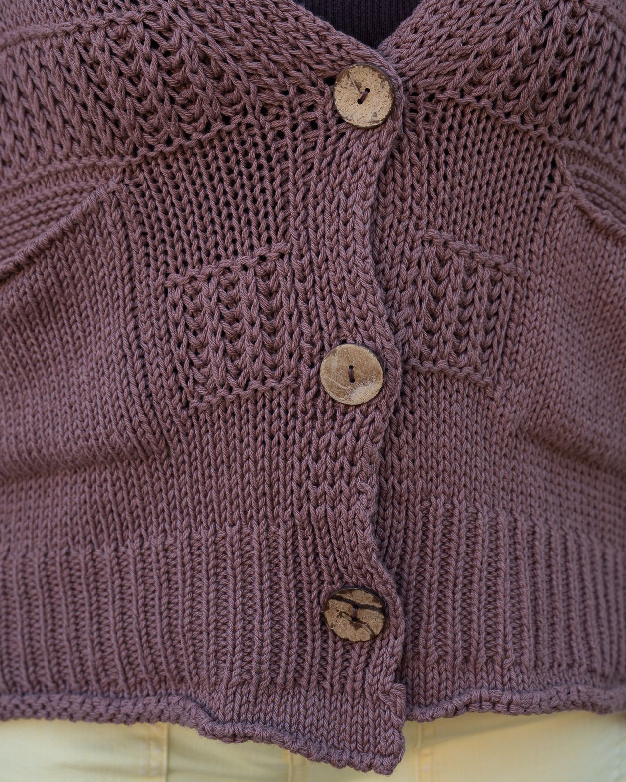 Cardigan HaveOne con bande in rilievo phard